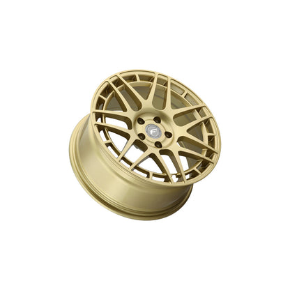 Forgestar F16788537P38 18x8.5 F14C Semi Concave 5x100 ET38 BS6.25 Gloss Gold Performance Wheel