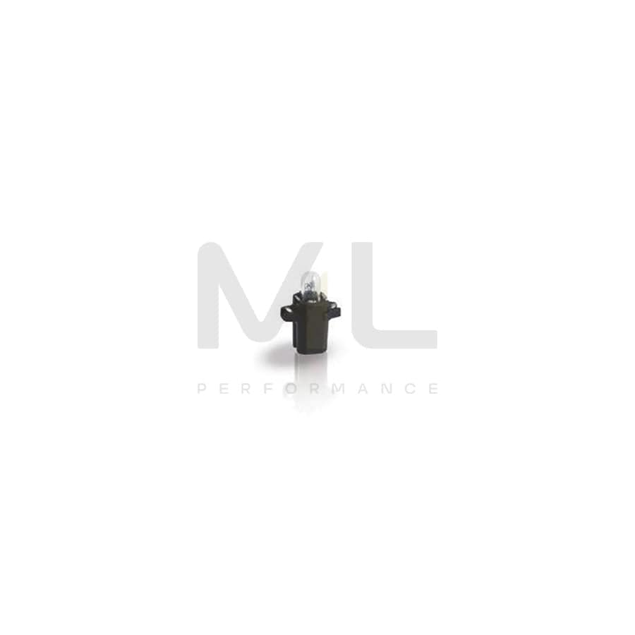 PHILIPS 12597B2 Dashboard bulb 12V 1,2W, Plastic base lamp, B8,3s/1,35