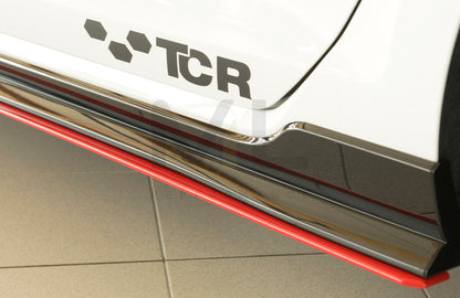 Rieger 00059516 VW Mk7 Golf GTI-TCR Side Skirt Splitter 3 | ML Performance UK Car Parts