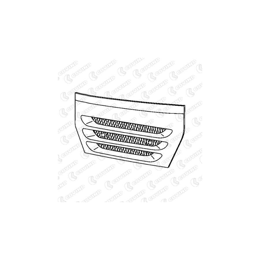 Covind 560/145 Radiator Grille