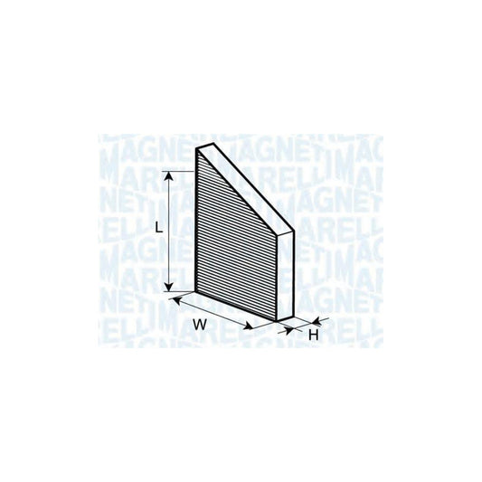 MAGNETI MARELLI 350203062100 Pollen Filter