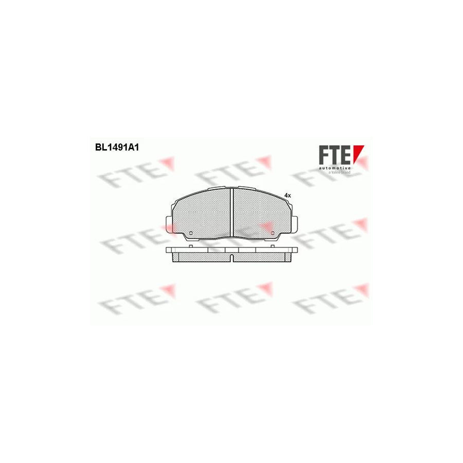 FTE Bl1491A1 Brake Pad Set