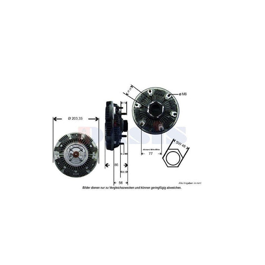 AKS Dasis 448005N Fan Clutch