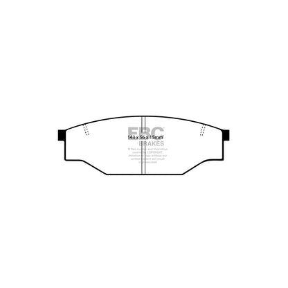 EBC DP539 Toyota VW Ultimax Front Brake Pads (Inc. Dyna, Hi-Ace, Hi-Lux, Taro) 2 | ML Performance UK Car Parts