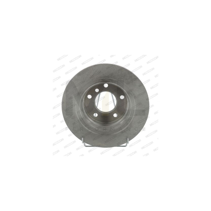 Ferodo DDF244C-1 Brake Disc Solid, Coated, With Bolts/Screws  - Pair