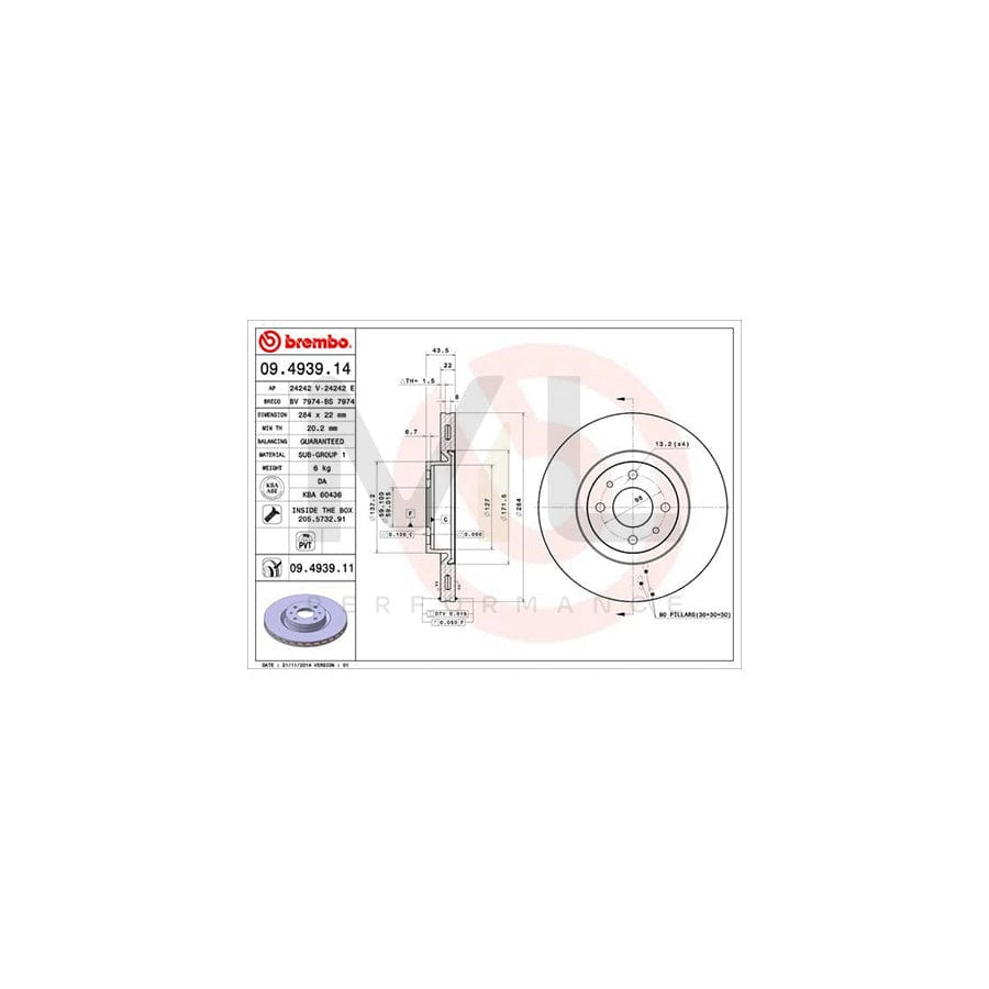 brembo-09-4939-14-brake-disc-internally-vented-with-bolts-screws