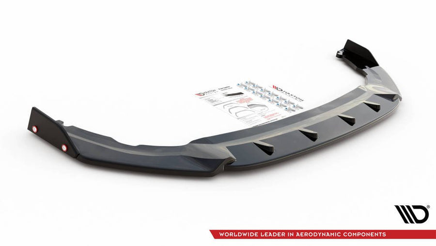 Maxton Design Volkswagen Golf GTI Clubsport MK8 Front Splitter + Flaps V.1