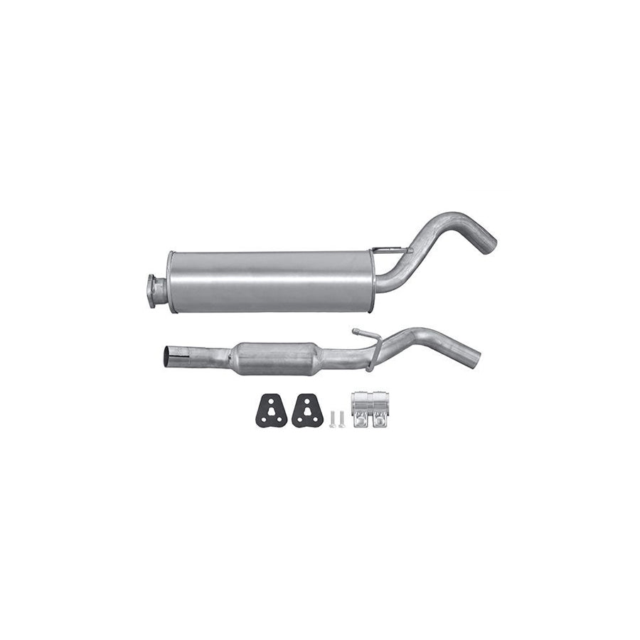 Hella 8LD 366 036-041 Rear Silencer For Mitsubishi L200 III Pickup (K6)