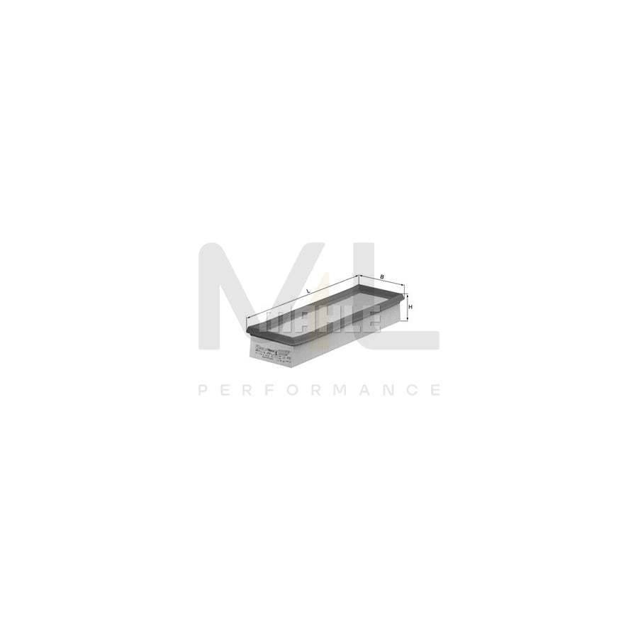 MAHLE ORIGINAL LX 488 Air Filter Filter Insert | ML Performance Car Parts