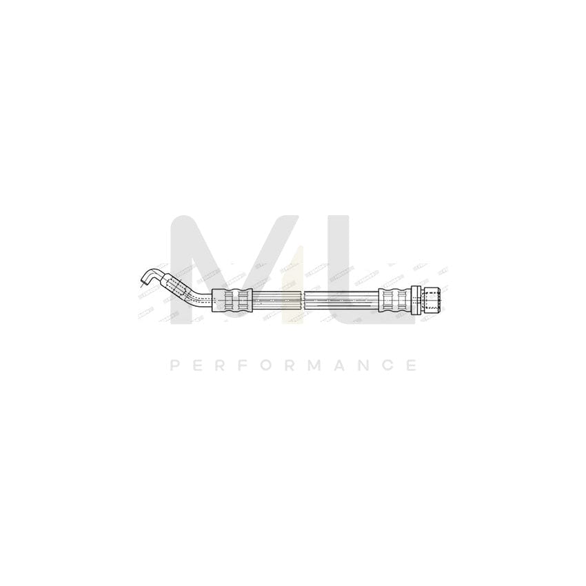 Ferodo FHY3136 Brake Hose for Toyota Corolla 235mm, Ø10