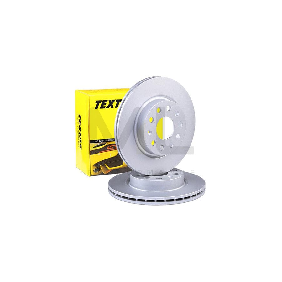 TEXTAR PRO+ 92120705 Brake Disc Internally Vented, Coated, High-carbon, without wheel hub, without wheel studs  - 1 piece