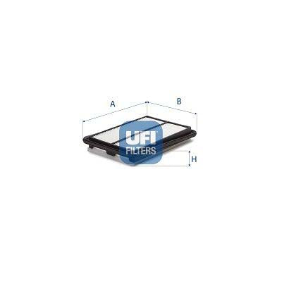 UFI 30.D11.00 Air Filter For Renault Koleos Ii (Hc)