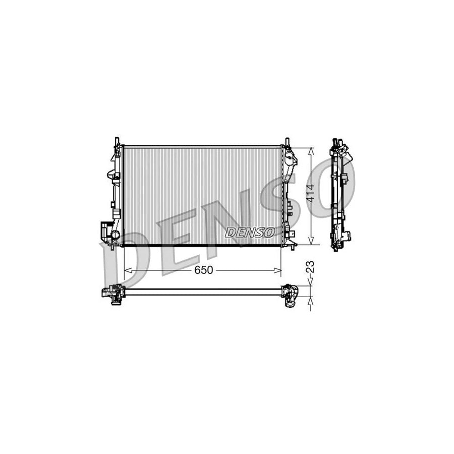 DENSO DRM20028 Engine Radiator