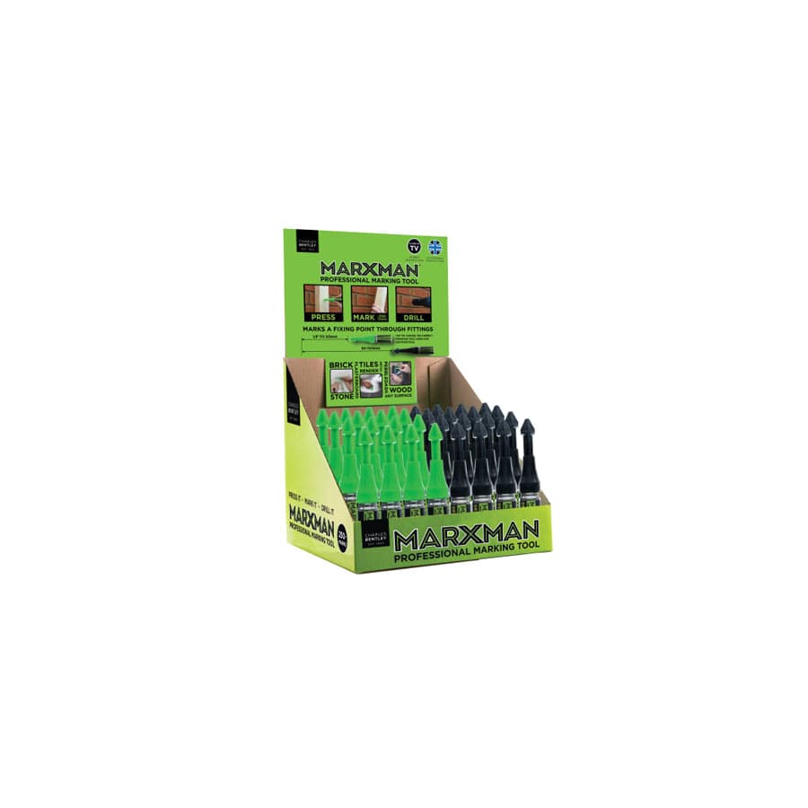 Marxman MRXMIX30GRN MarXman Standard & Deep Hole Professional Marking Tools (CDU of 30)