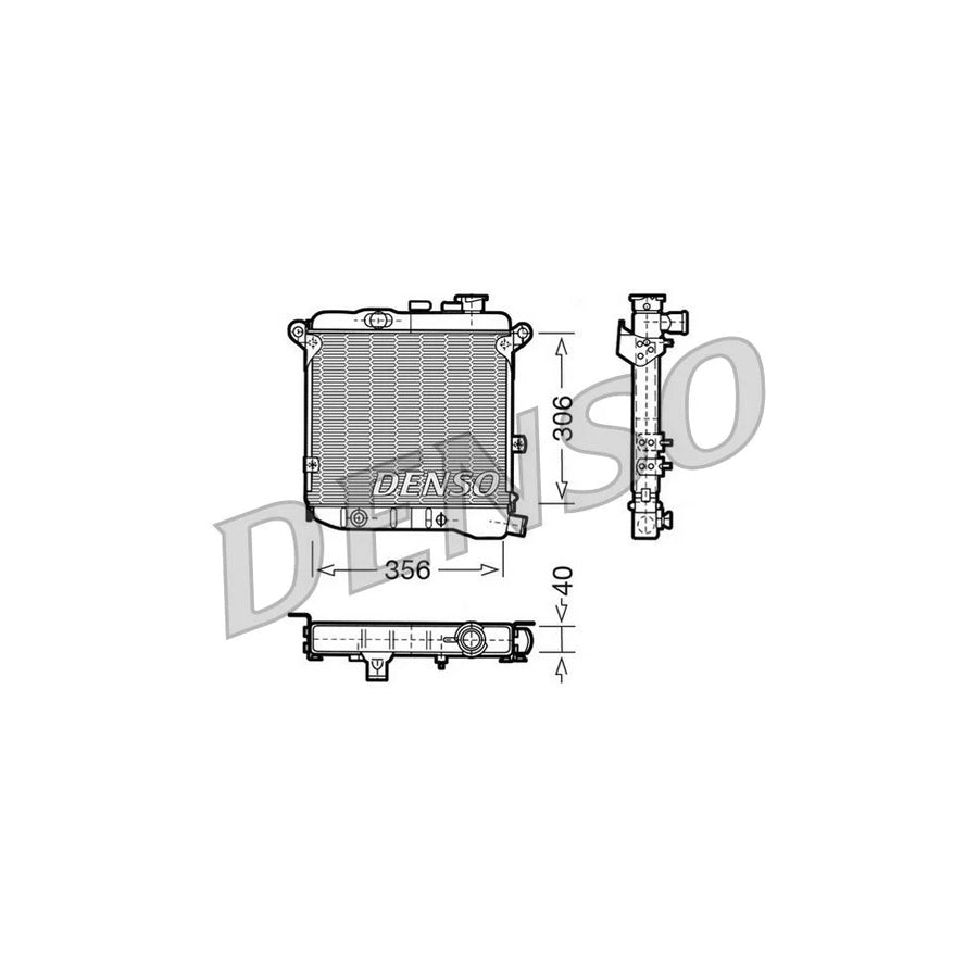 DENSO DRM09003 Engine Radiator