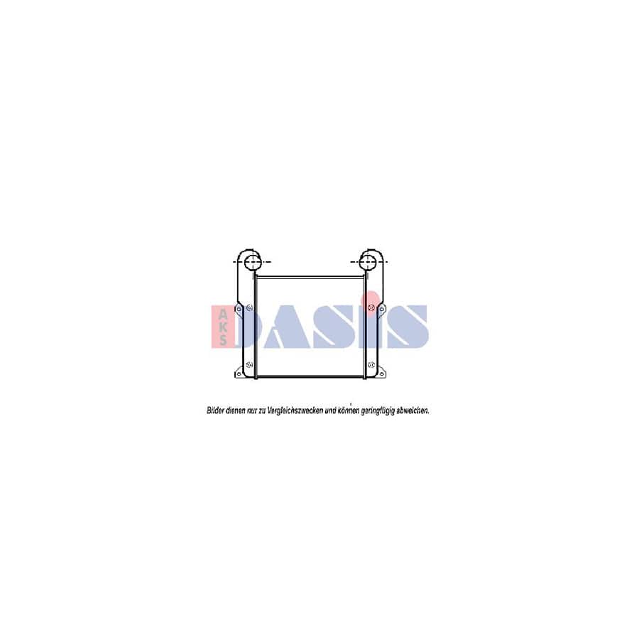 AKS Dasis 560012N Engine Radiator for Hyundai H100