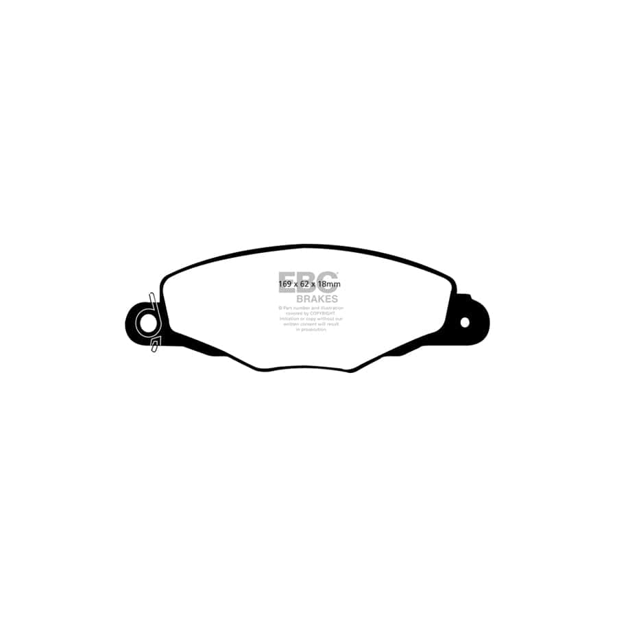 EBC PD40K1531 Peugeot 605 Ultimax Pad & Plain Disc Kit - ATE Caliper 2 | ML Performance UK Car Parts