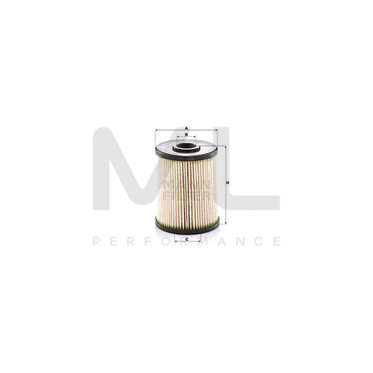 MANN-FILTER PU 9006 x Fuel filter Filter Insert, with seal
