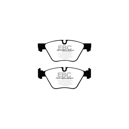 EBC PLK1371 BMW F10 Yellowstuff Pads and Brake Line Performance Pack - TRW Caliper 2 | ML Performance UK Car Parts
