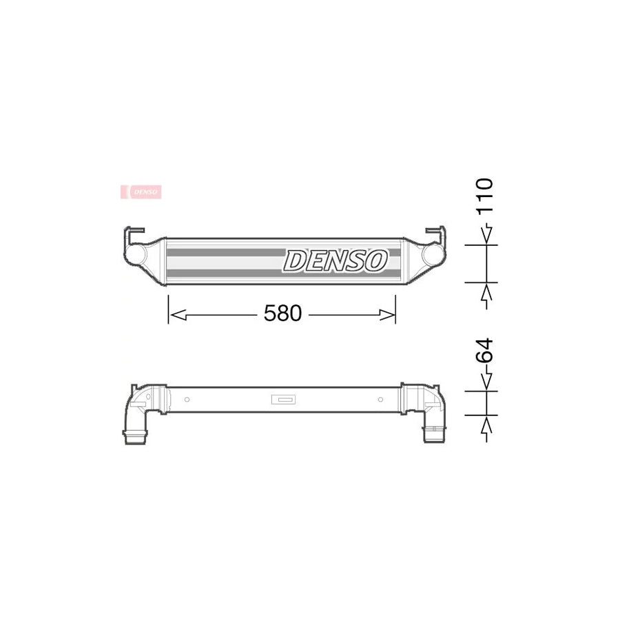 DENSO DIT06001 Intercooler
