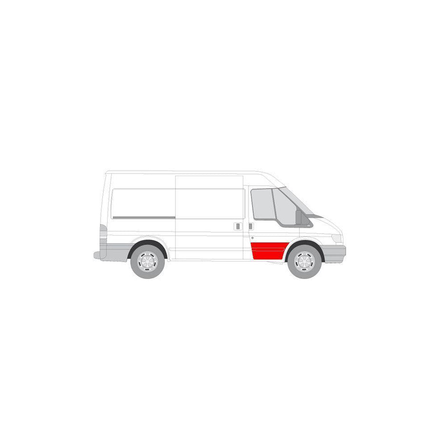 Blic 6013-00-2509122P Door, Body for Ford Transit