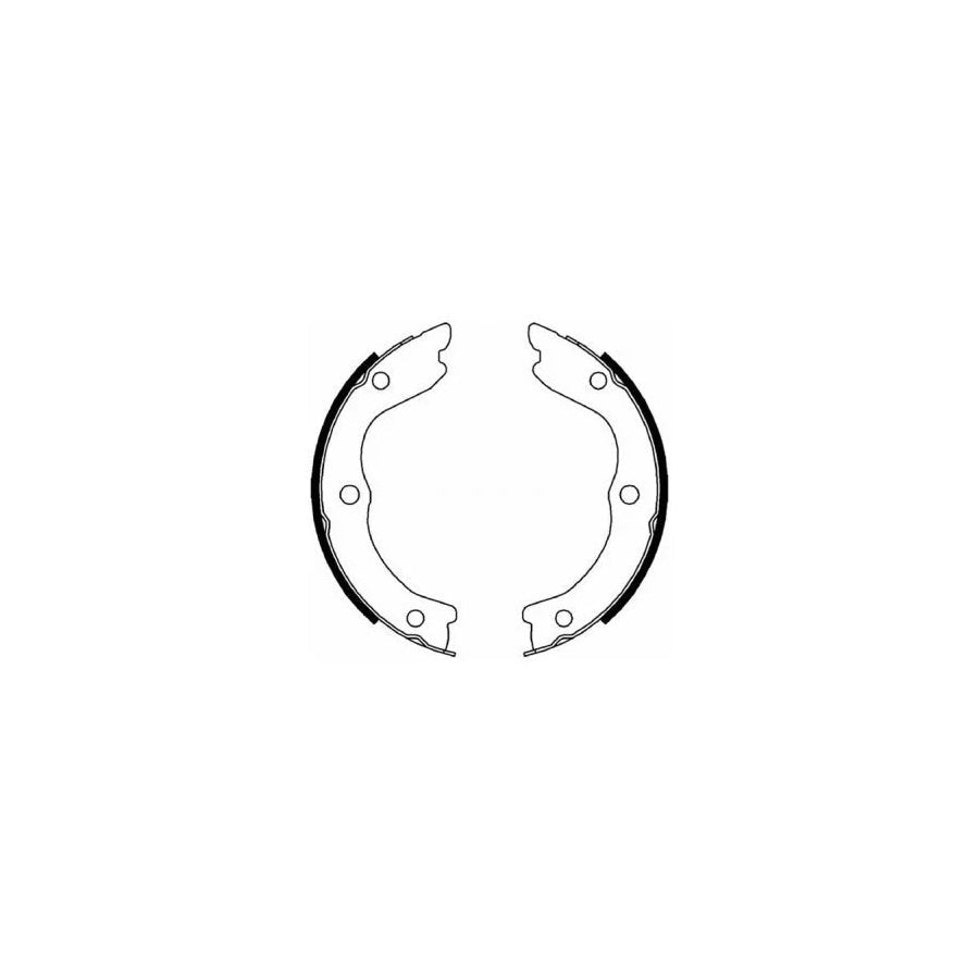 ABE C01059ABE Handbrake Shoes
