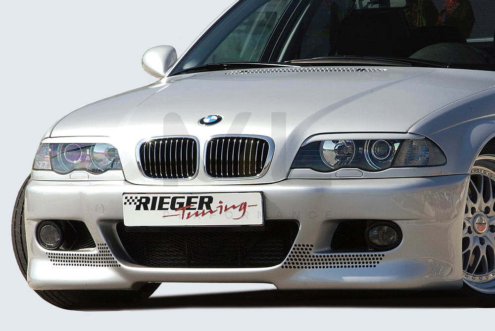 Rieger 00050218 BMW 3 Series E46 Front Bumper 1 | ML Performance UK Car Parts