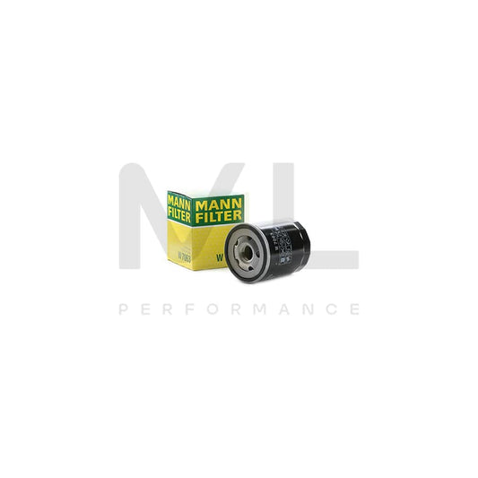 MANN-FILTER W 7063 Oil Filter Spin-on Filter, with one anti-return valve