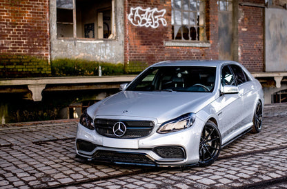 Maxton Design Mercedes Benz E63 AMG Sedan W212 Facelift Front Splitter