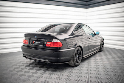 Maxton Design BMW Series 3 E46 M-Pack Coupe Rear Side Splitters