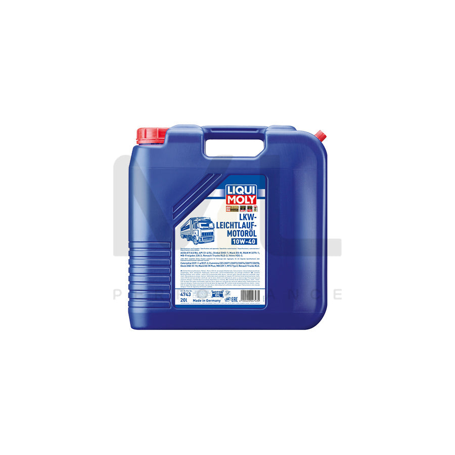 Liqui Moly Truck Low-friction Motor Oil 10W-40 5l