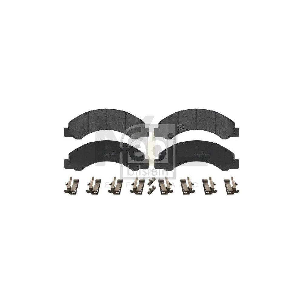 Febi Bilstein 16952 Brake Pad Set For Toyota Dyna Platform / Chassis (U400-U700, Y200-Y300) With Acoustic Wear Warning | ML Performance Car Parts
