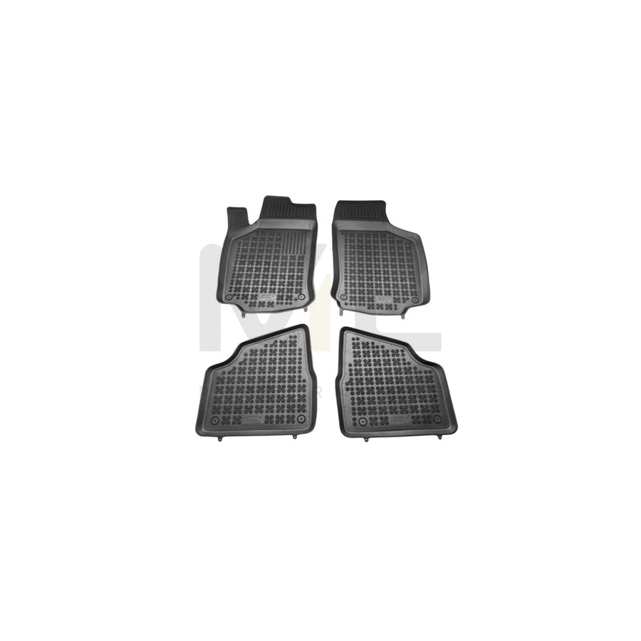 REZAW PLAST Tailored 200514 Floor mat set for OPEL Corsa C Hatchback (X01) Elastomer, Front and Rear, Quantity: 4, Black