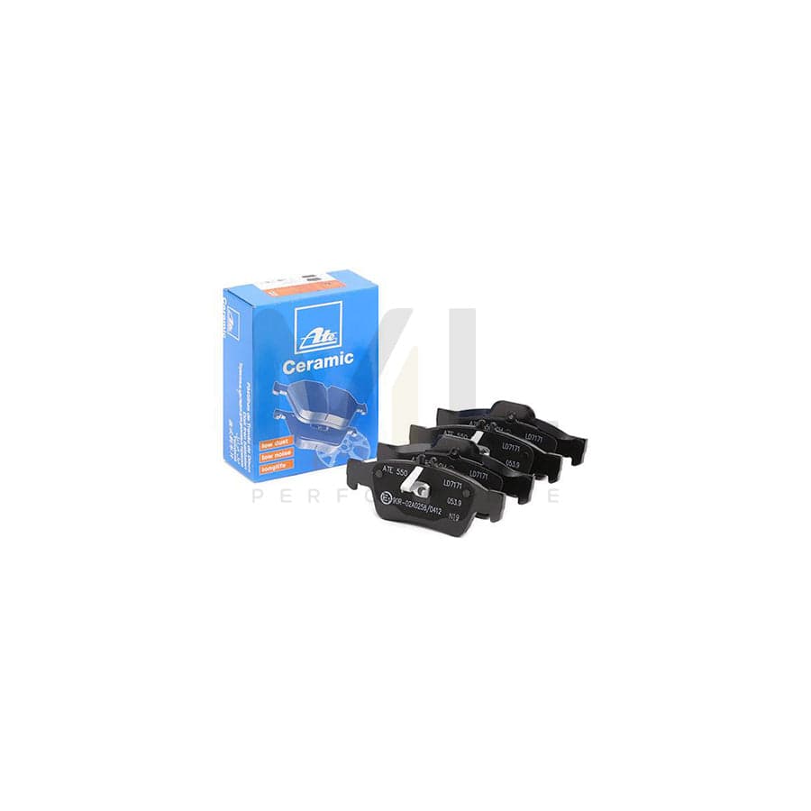 ATE Ceramic 13.0470-7171.2 Brake pad set excl. wear warning contact, prepared for wear indicator