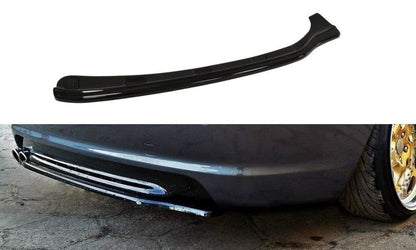 Maxton Design BM-3-46-C-MPACK-RD1T Central Rear Splitter (without vertical bars) BMW Series 3 E46 M-Pack Coupe | ML Performance UK Car Parts