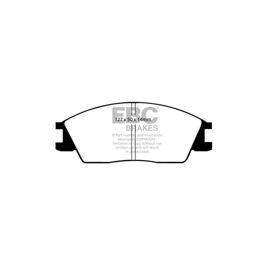 EBC DP556 Honda Hyundai Ultimax Front Brake Pads - Tokico Caliper (Inc. Accord, Pony X2, Stellar) 2 | ML Performance UK Car Parts