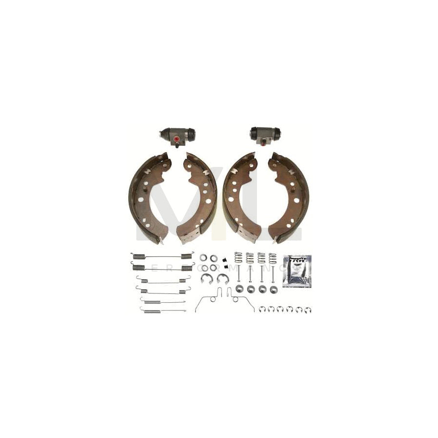 TRW Brake Kit BK1680 Brake Shoe Set with wheel brake cylinder