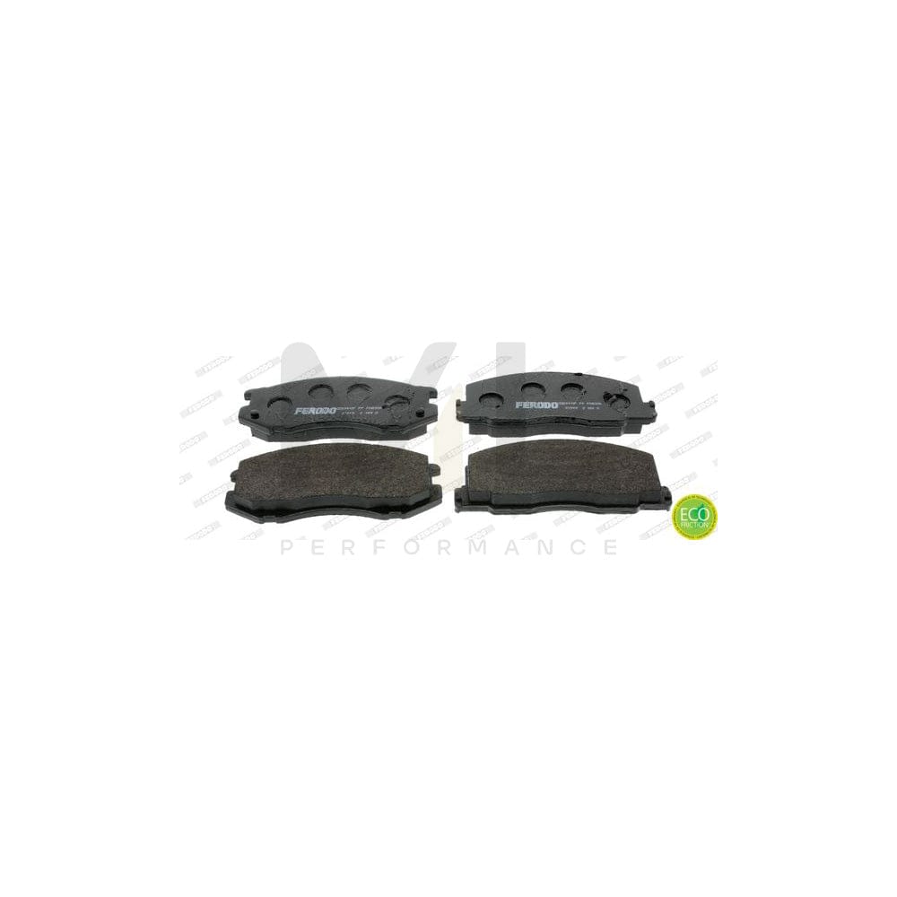 Ferodo Premier Eco Friction FDB306 Brake Pad Set Not Prepared for Wear Indicator, Without Accessories