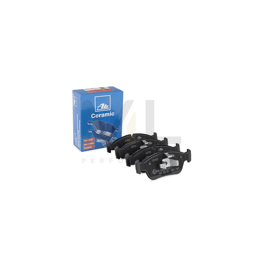 ATE Ceramic 13.0470-7215.2 Brake pad set excl. wear warning contact, prepared for wear indicator