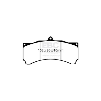 EBC DP9032 Holden HSV Orangestuff Front Brake Pads  - AP Caliper (Inc. Commodore VZ & Z) 2 | ML Performance UK Car Parts