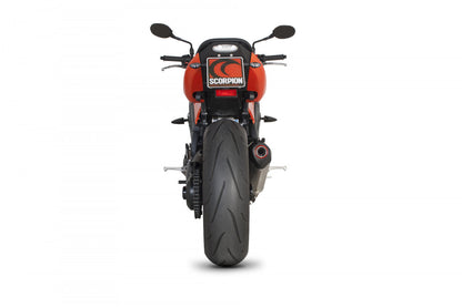Scorpion RTR66SESEO Triumph Speed Triple 1050 Serket Taper Slip-On - Brushed Stainless Steel Sleeve | ML Performance UK UK