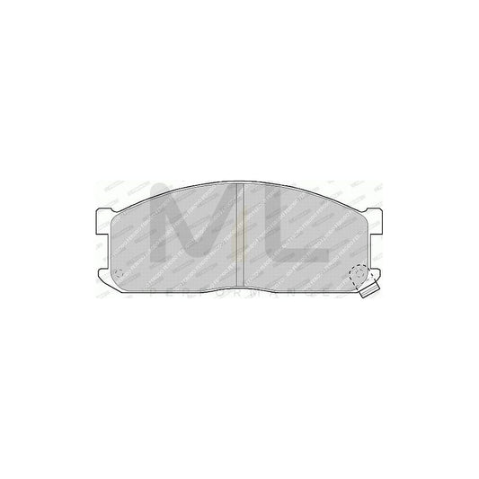Ferodo Premier FVR757 Brake Pad Set With Acoustic Wear Warning