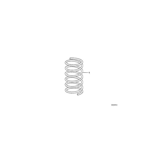 Genuine BMW 31308417050 Front Coil Spring 140-60-160 (Inc. M235i Racing)