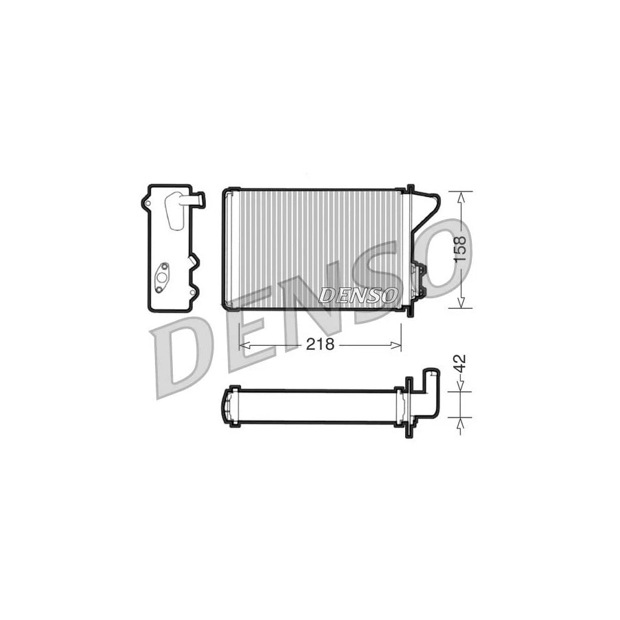 DENSO DRR09040 Heater Matrix