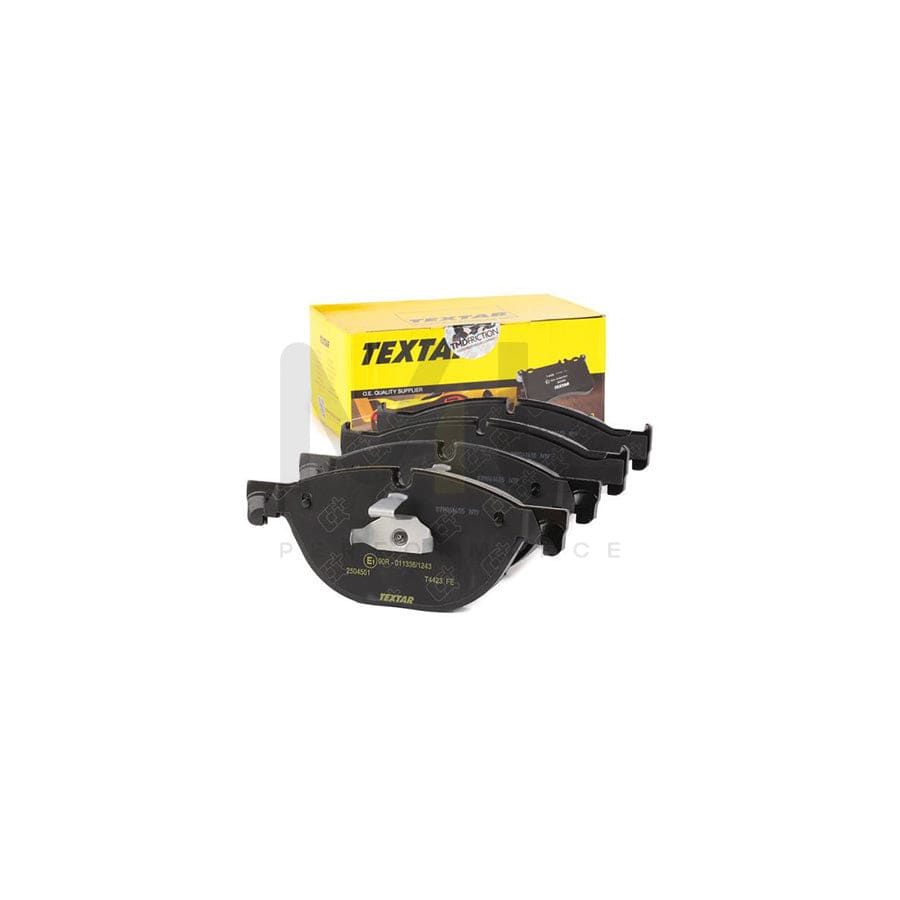TEXTAR 2504501 Brake pad set prepared for wear indicator