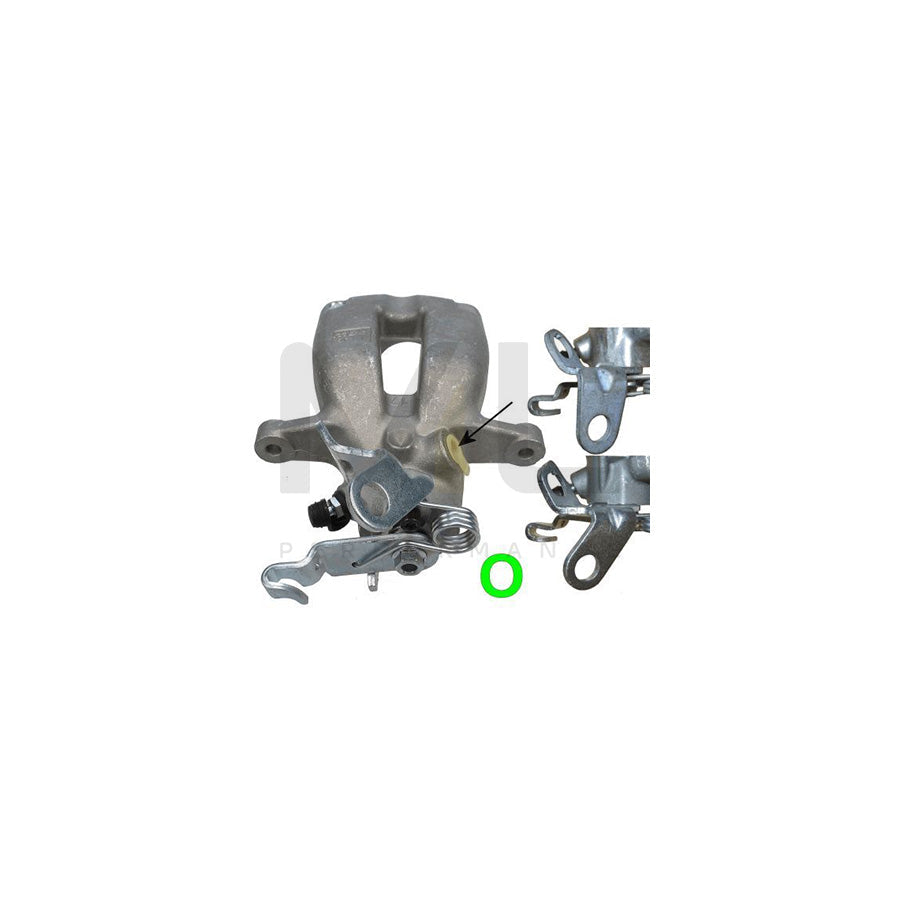 TEXTAR 38192200 Brake Caliper without holder