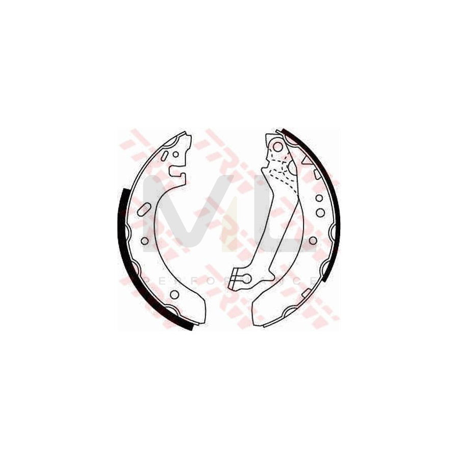 TRW GS8607 Brake Shoe Set