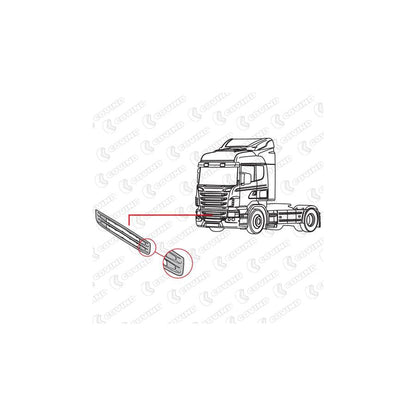 Covind 146/255 Cover, Radiator Grille