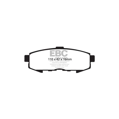 EBC PDKR552 Mazda MPV Ultimax Rear Brake Pad & Plain Disc Kit 2 | ML Performance UK Car Parts