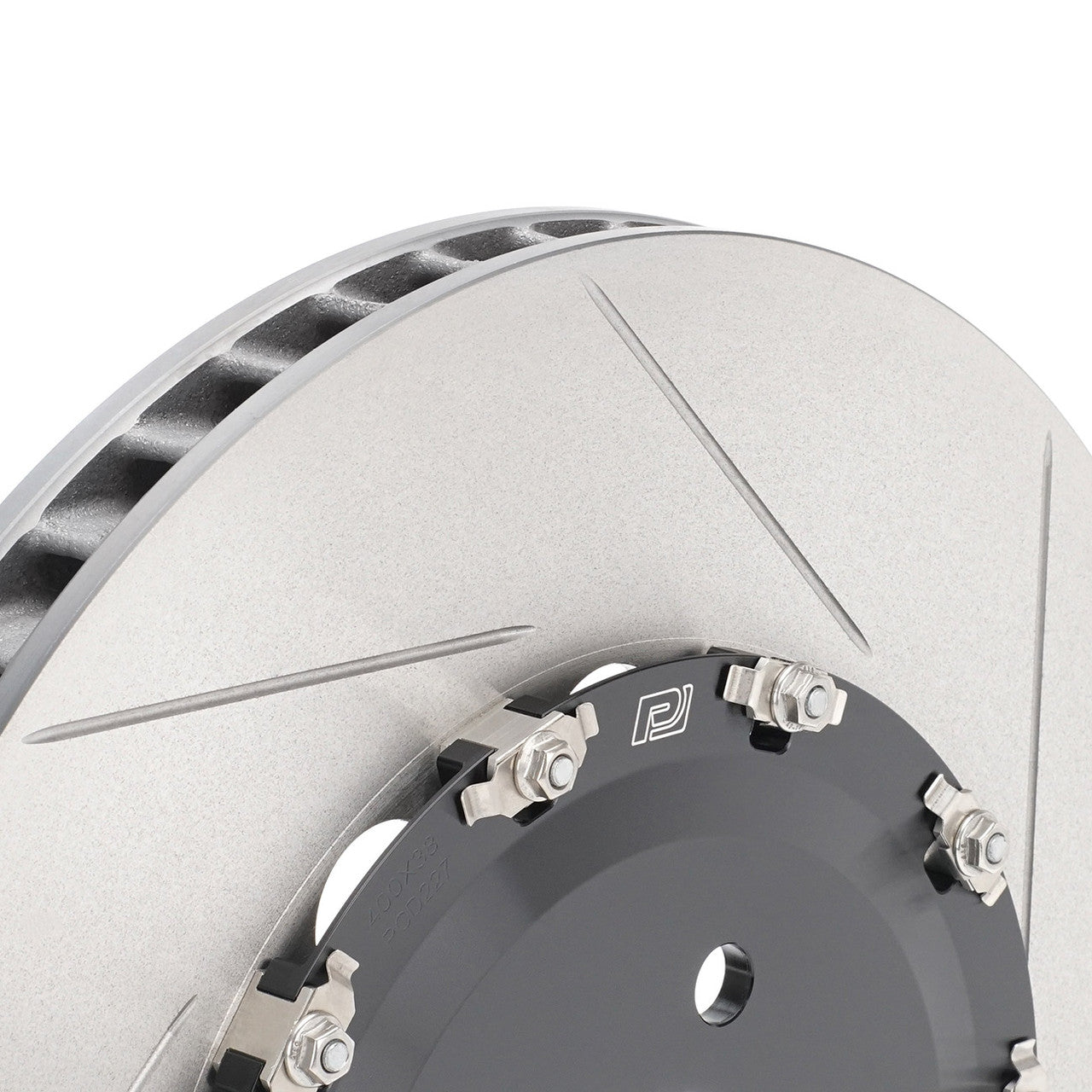 Paragon 2-Piece Brake Discs Front Pair 400mm x 38mm (15.75" x 1.50") - Audi C7 S6 / C7 S7 / D4 S8
